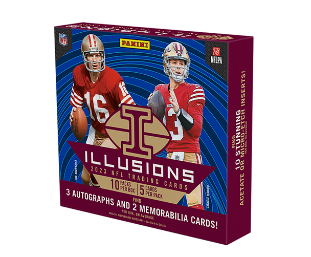 2023 Panini Illusions Football Hobby 16 Box Case