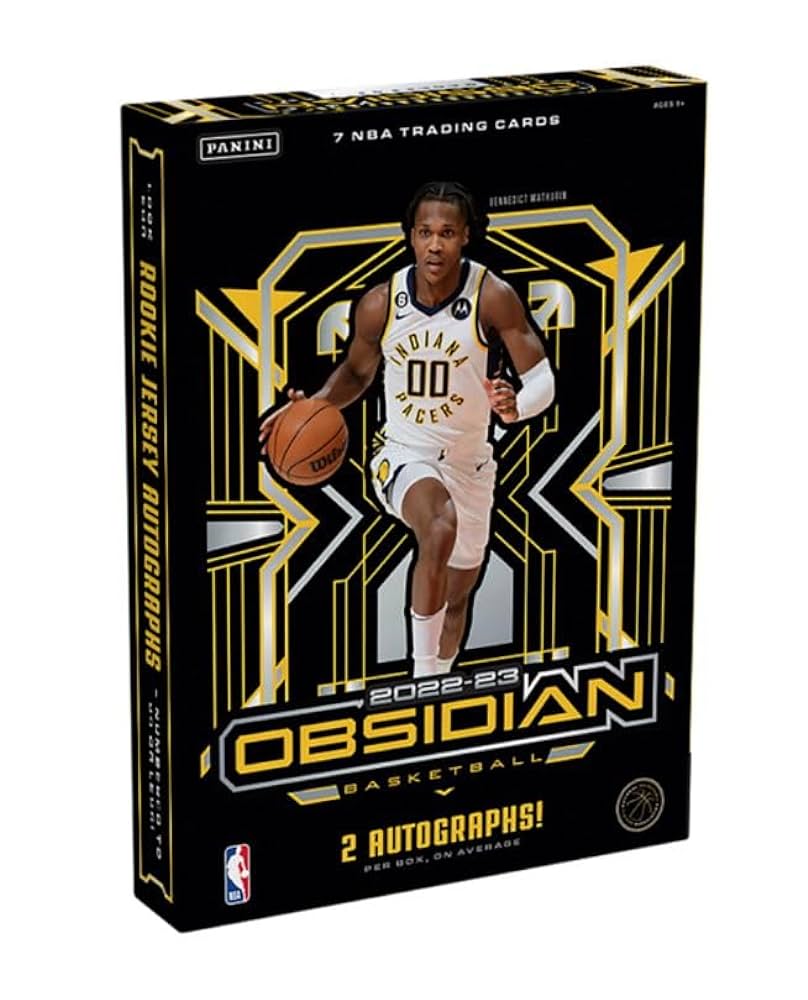 2022-23 Panini Obsidian Basketball Hobby 12 Box Case