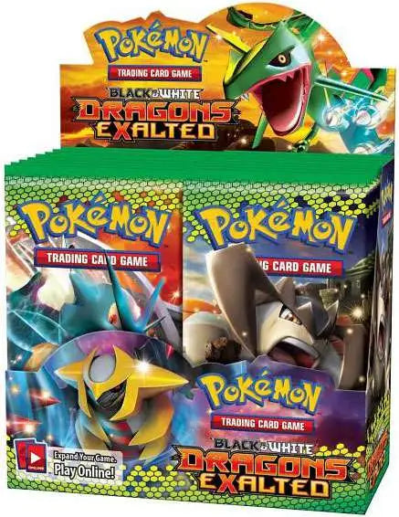 Pokemon Black and White Dragons Exhalated Booster Box