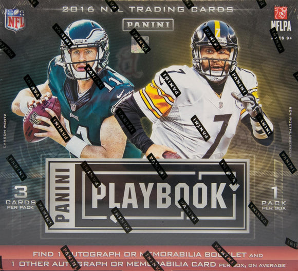 2016 Panini Playbook Football Hobby Box