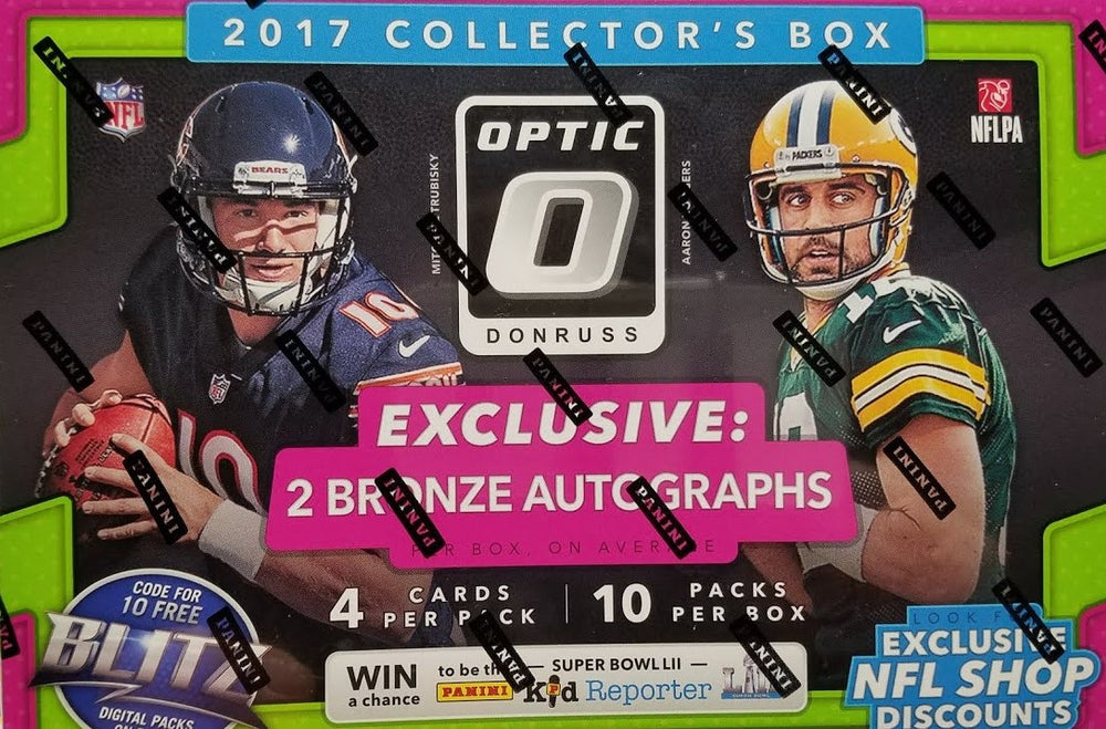 2017 Panini Donruss Optic Football Collector's Box