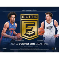 2021/22 Panini Donruss Elite Basketball Hobby Box