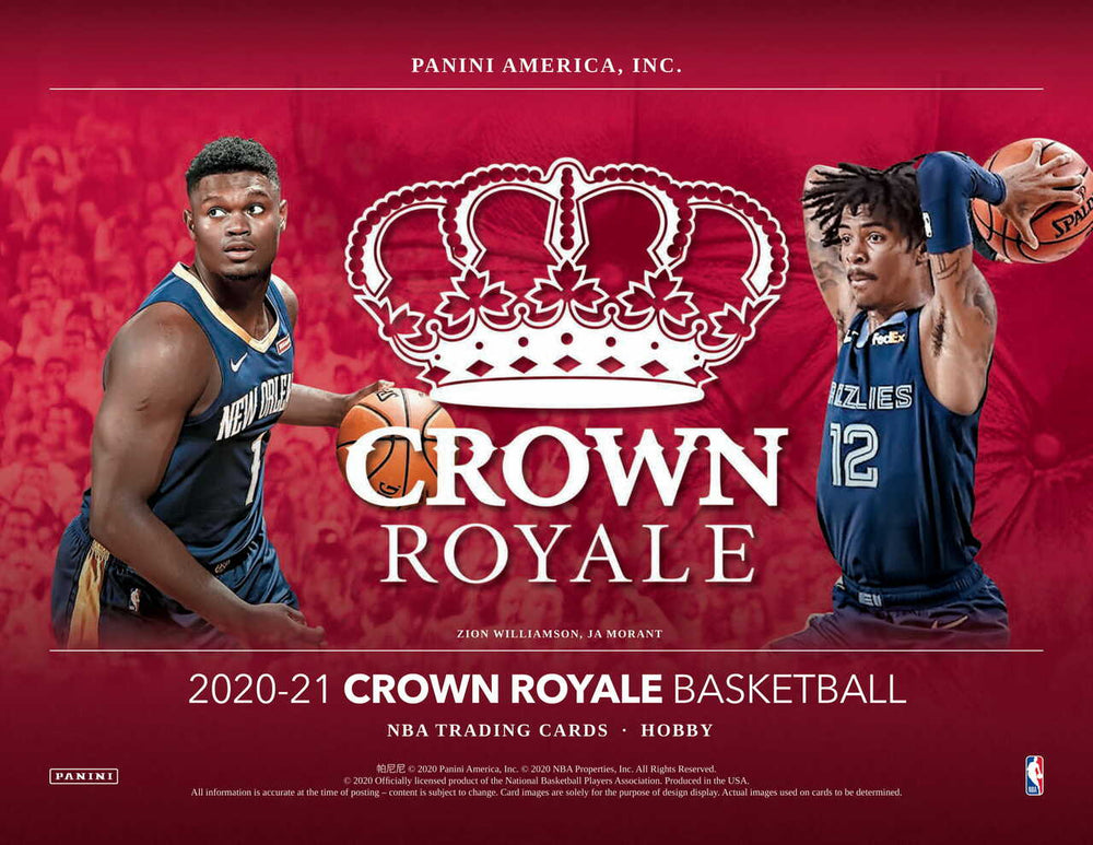 2020/21 Panini Crown Royale Hobby Box - Basketball