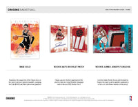 
              2020/21 Panini Origins Hobby Box - Basketball
            