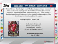 
              2020/21 Topps Bundesliga Chrome Hobby Box - Soccer
            