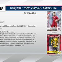 2020/21 Topps Bundesliga Chrome Hobby Box - Soccer