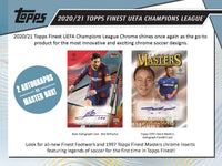 
              2020/21 Topps Finest UEFA Champions League Hobby Box - Soccer
            