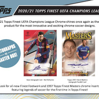 2020/21 Topps Finest UEFA Champions League Hobby Box - Soccer