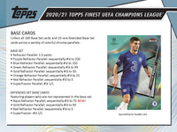 
              2020/21 Topps Finest UEFA Champions League Hobby Box - Soccer
            