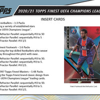 2020/21 Topps Finest UEFA Champions League Hobby Box - Soccer