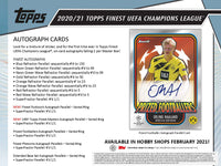 
              2020/21 Topps Finest UEFA Champions League Hobby Box - Soccer
            