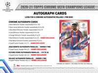 
              2020/21 Topps UEFA Champions League Chrome Hobby Box - Soccer
            
