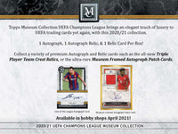 
              2020/21 Topps UEFA Champions League Museum Collection Hobby Box - Soccer
            