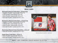 
              2020/21 Topps UEFA Champions League Museum Collection Hobby Box - Soccer
            