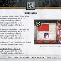 2020/21 Topps UEFA Champions League Museum Collection Hobby Box - Soccer