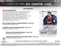 
              2020/21 Topps UEFA Stadium Club Chrome Hobby Box - Soccer
            