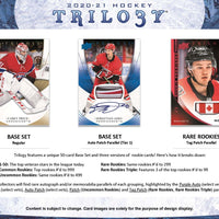 2020/21 Upper Deck Trilogy Hobby Box - Hockey