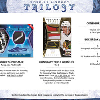 2020/21 Upper Deck Trilogy Hobby Box - Hockey