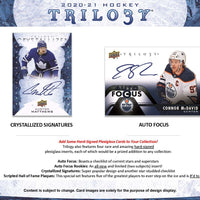 2020/21 Upper Deck Trilogy Hobby Box - Hockey