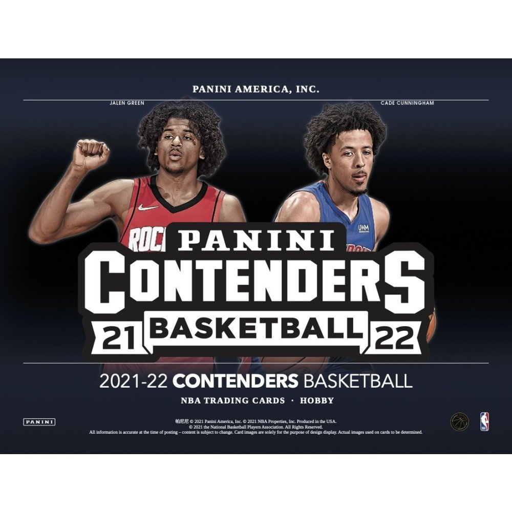 2021-22 Panini Contenders Basketball Hobby Box