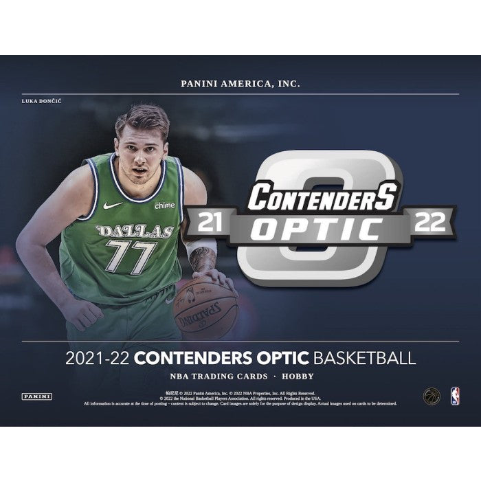 2021-22 Panini Contenders Optic Basketball Hobby Box