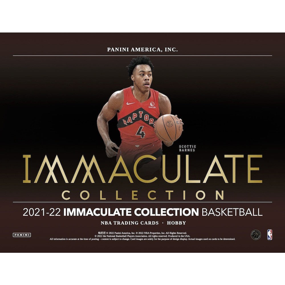 2021-22 Panini Immaculate Basketball Hobby Box