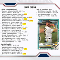 2021 Bowman Chrome Hobby Box - Baseball