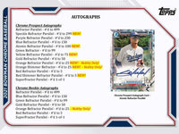 
              2021 Bowman Chrome Hobby Box - Baseball
            