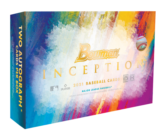 2021 Bowman Inception Baseball Hobby Box