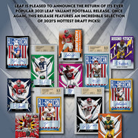 2021 Leaf Valiant Hobby Box - Football