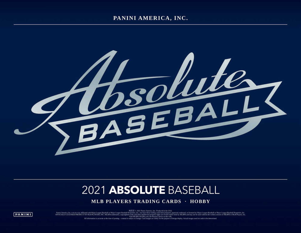 2021 Panini Absolute Hobby Box - Baseball