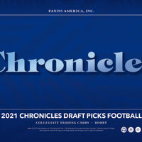 2021 Panini Chronicles Draft Picks Collegiate Hobby Box - Football