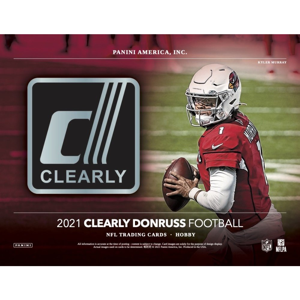 2021 Panini Clearly Donruss Football Hobby Box