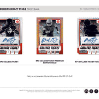 2021 Panini Contenders Draft Picks Collegiate Hobby Box - Football