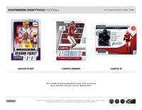 
              2021 Panini Contenders Draft Picks Collegiate Hobby Box - Football
            