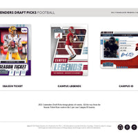 2021 Panini Contenders Draft Picks Collegiate Hobby Box - Football