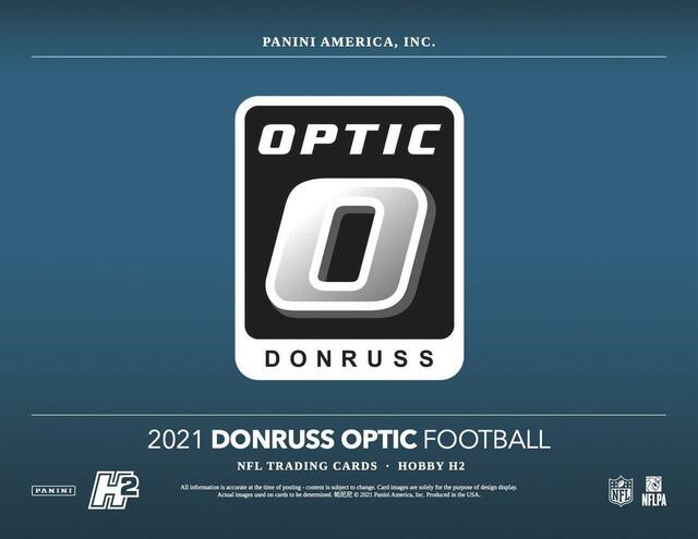 2021 Panini Donruss Optic H2 Box Football
