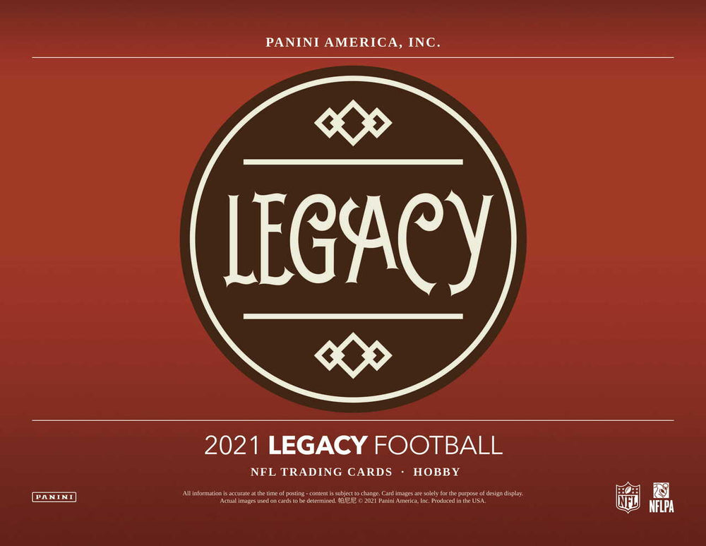 2021 Panini Legacy Hobby Box - Football