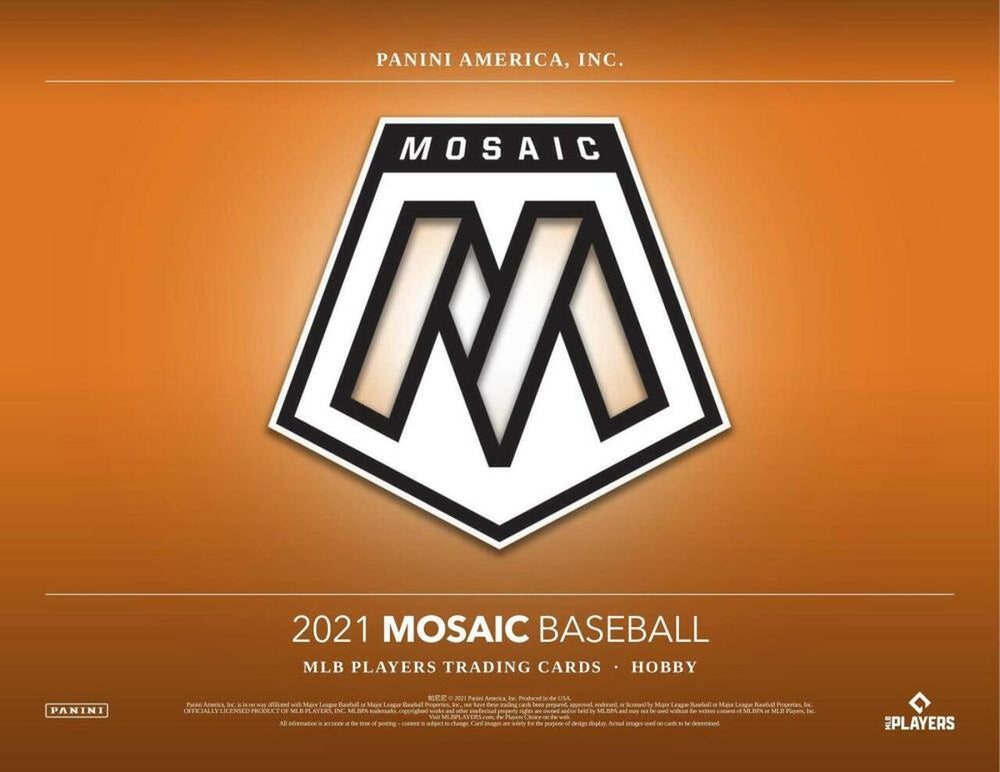 2021 Panini Mosaic Baseball Hobby Box