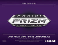 
              2021 Panini Prizm Draft Picks Collegiate Hobby Box - Football
            