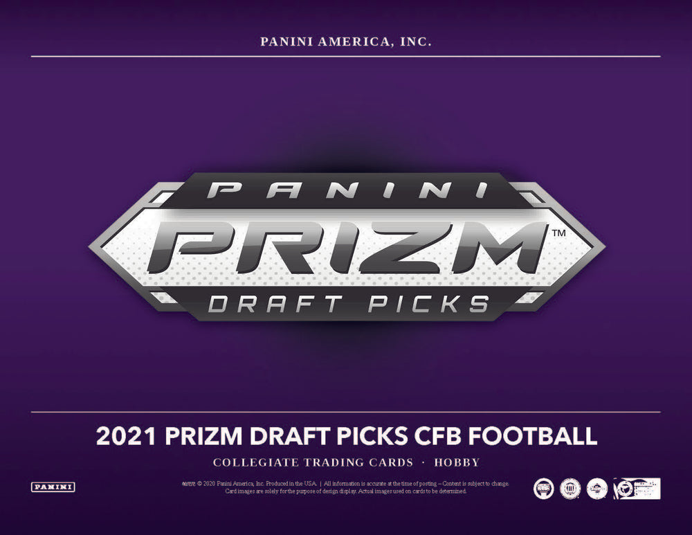 2021 Panini Prizm Draft Picks Collegiate Hobby Box - Football