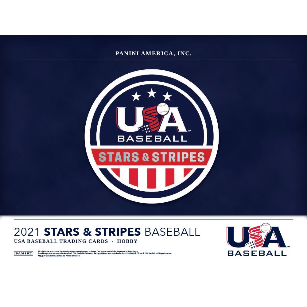2021 Panini USA Stars & Stripes Baseball Hobby Box