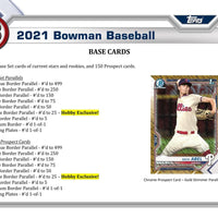 2021 Topps Bowman Jumbo HTA Hobby Box - Baseball