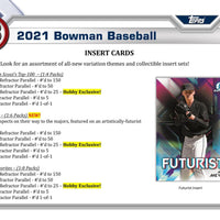 2021 Topps Bowman Jumbo HTA Hobby Box - Baseball