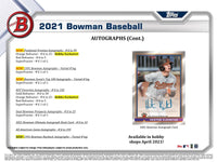 
              2021 Topps Bowman Jumbo HTA Hobby Box - Baseball
            