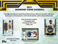 
              2021 Topps Diamond Icons Hobby Box - Baseball
            