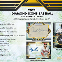 2021 Topps Diamond Icons Hobby Box - Baseball