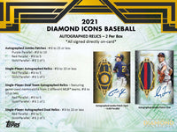 
              2021 Topps Diamond Icons Hobby Box - Baseball
            