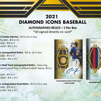 2021 Topps Diamond Icons Hobby Box - Baseball