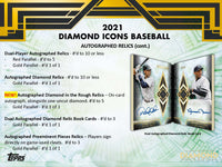 
              2021 Topps Diamond Icons Hobby Box - Baseball
            